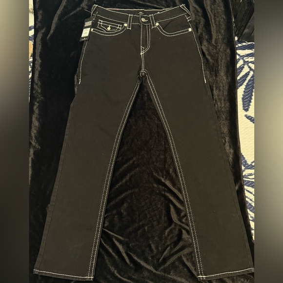 True Religion Ricky Big T Flap Straight Jeans